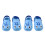 2Pairs Sandals Lightweight Comfortable Kids Beach Slippers 1
