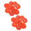 50Pièces Protections Plastique Incendie Orange Usage 1