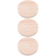 3Pièces Base En Bois Pour Exposer Figurines