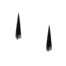 2Pcs Black Photography Veils Long Tulle Bridal Veil for Women