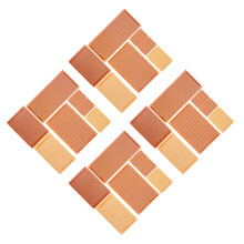 128Pcs Copper Orange Perfboard Single Side for Home Circuit DIY