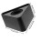 3Pcs Black Plastic Mic Flags Wide Compatible Microphone Logo Station 2
