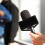 3Pcs Black Plastic Mic Flags Wide Compatible Microphone Logo Station 5