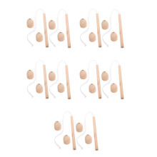 10Sets Khaki Tops Gyro Speeltjes En Draagbaar
