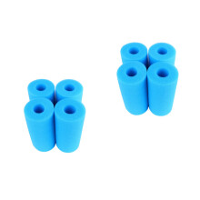 8Pcs Blue Aquarium Sponge Filter, Pre-Filter Cylinder for Fish Tanks