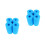 8Pcs Blue Aquarium Sponge Filter, Pre-Filter Cylinder for Fish Tanks 1
