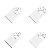 4Pcs White Mdf Sublimation Trophy Model Blanks for Table Home Decor