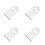 4Pcs White Mdf Sublimation Trophy Model Blanks for Table Home Decor 1