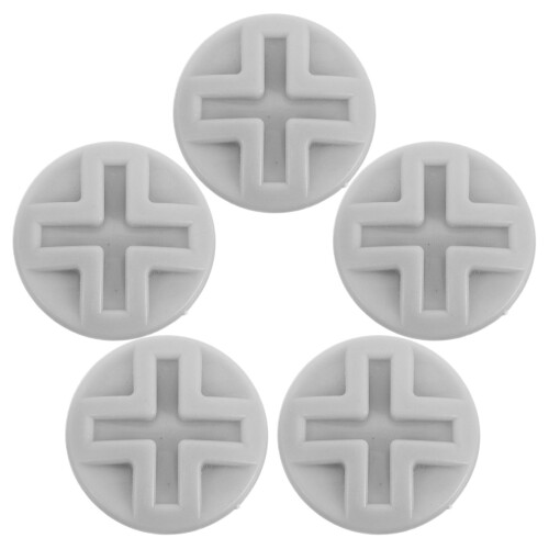 25Pièces Capuchons Plastique Anti-Desserrage Gris Pour 1