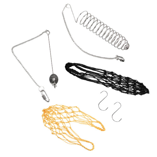 2Sets Hühner Futterset Aus Mit Nylonnetz Und Gemüse-Spieß 2