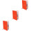 3Stk Robuster PU Planer Notizblock Orange 2024 Terminplaner 6