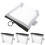 12Stk Mesh Kosmetik Organizer Nylon Mit Reißverschluss Bunt 3
