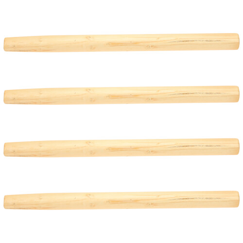 16Stk Ergonomischer Holzgriff Für Gartengeräte Gelb 1