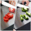 2Pcs Stainless Steel Double-Side Kitchen Cutting Boards Silver 11