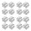 16Pcs Metal Calibration Mass Set with Hooks for Lab Scale Adjustment 6