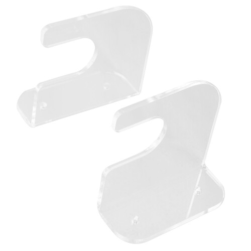 4Paare Wand Skateboard Halter Display Regal Transparent 2