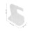 4Paare Wand Skateboard Halter Display Regal Transparent 10