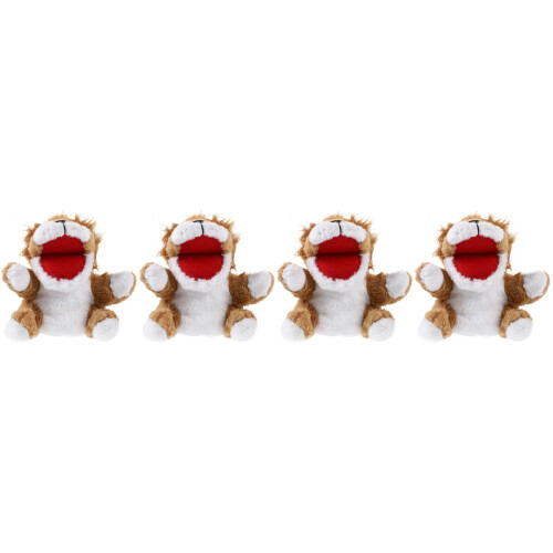 4Stk Plüsch Handpuppen Für Kinder, Pädagogisch Und 2