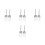 8Pcs Silver Stainless Steel Fork Replacement Parts for DIY Craft Use 9