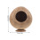 6Pcs Small Brown Coconut Shell Hamster Hideout House for Pet Play 10