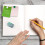 12Pièces Blanche Double Face En Caoutchouc Pour École Dessin 6