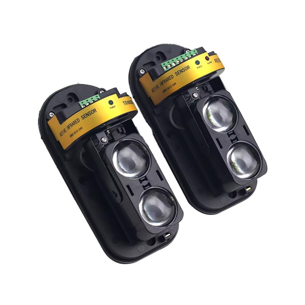 Waterproof Dual- Photoelectric Ir Detector - Outdoor Infrared Barrier Sensor With Lens Indicator, 100M Ir Detector 6032218118257