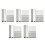 80Pcs High Efficiency Aluminum Iron Anode Rods for Water Heater Use 8