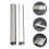 80Pcs High Efficiency Aluminum Iron Anode Rods for Water Heater Use 11