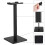 Compact Black Earphone Bracket Aluminum Headphone Stand for Desk 5