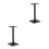 Compact Black Earphone Bracket Aluminum Headphone Stand for Desk 8