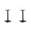 Compact Black Earphone Bracket Aluminum Headphone Stand for Desk 9