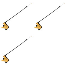 3X Hood Release Pull Handle Cable Lever for 2012-2018 Focus CV6Z16A770A