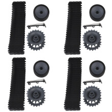 4X SNT109 Go Kart Karting ATV UTV Track Electric Snowmobile SnowBlower Rubber Tracks Toy Car Accessories