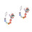 2Pcs Creative Multi Color Stone Car Pendant Unique Handmade Decor 5