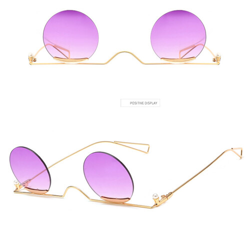 2Stk Langlebige Sonnenbrillen Violett Modischer Schmuck 1