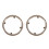 2Pcs Durable PVC Bike Chain Guard Light Yellow Chainring 1