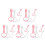 20Pcs Infant Bed Rings Plastic Pull Up Rings for Playpen Use 11