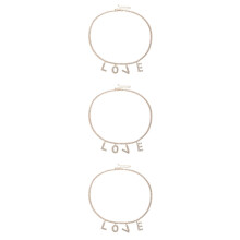 3Pièces Taille Cuivre Pour Femme Bijou Mode Élégant