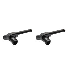 2Pcs Black Theft Prevention Lock Durable T Shape Anti-Theft Car Lock