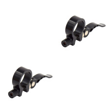 2Pièces Collier De Fixie Route Noir Serrage Rapide