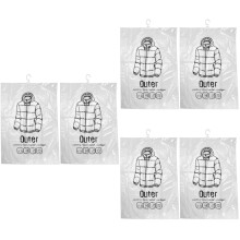 6Pcs Multi Color Vacuum Sealer Storage Bags Clothes Quilt Compression