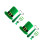 2Ensembles Costume Vert Saint Patrick Chapeau Cravate Décor Festif 5