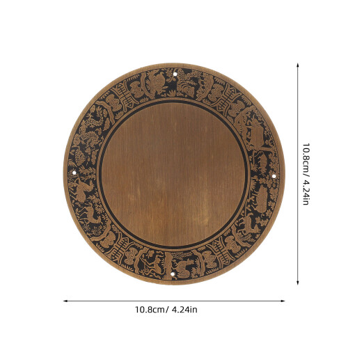 Plaque En Laiton Décoratif Pour Rangement Bois 2