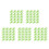 1000Stk Mini Baby Shower Acryl Hellgrün Für DIY 6