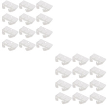 24St Plastic Ladegeleiders Wit Voor En Meubelrail Systemen