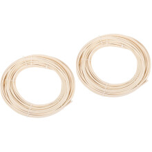 2Rolls Durable Beige Rattan Cane Weaving Material for Furniture Repair