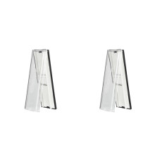 2Stk Oboenrohrblatt Organizer Aus Robustem ABS Kunststoff, Transparent