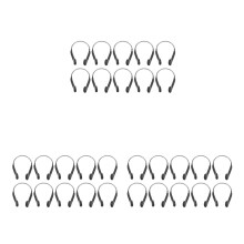 30Stk Professionelle Nasenclips Schwimmen Surf Tauchen Dunkelgrau