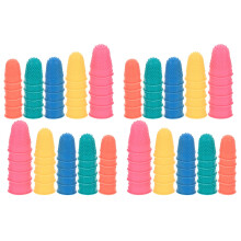 100Stk Rutschfeste Fingerhüllen Aus Gummi Für Gravur Und Basteln
