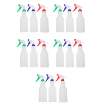 15Pcs Travel Size Spray Bottles ABS Material with Adjustable Nozzles